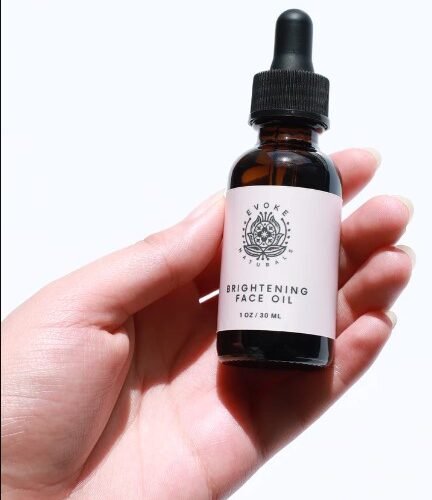 brightning face oil