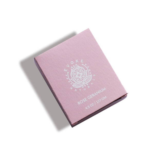 GERANIUM SOAP with Rose Clay