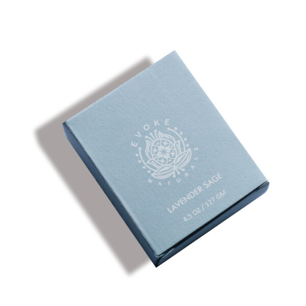 LAVENDER + SAGE SOAP with White Kaolin Clay